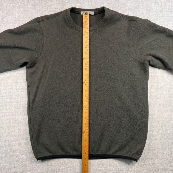 Outerknown Recycled Fleece Crewneck Sweatshirt Men Medium Gray Sustainable GORP - Picture 6 of 10